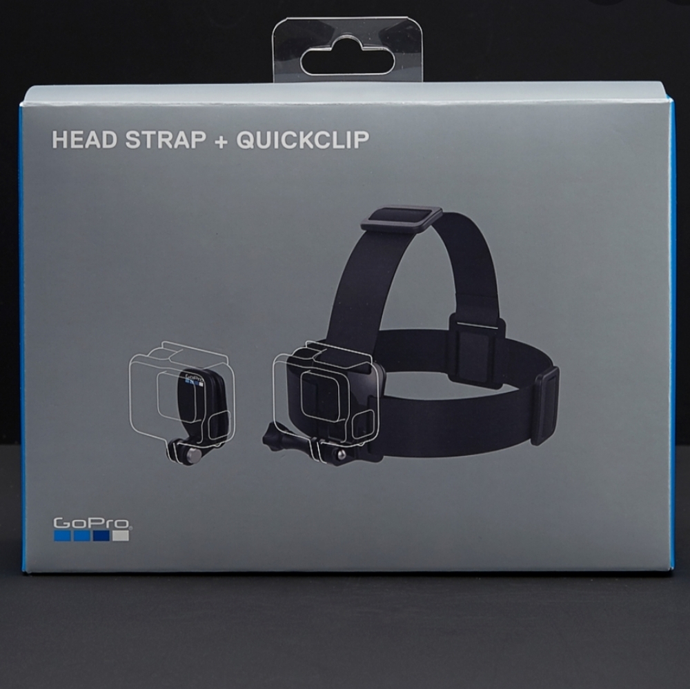 Gopro head strap and quick clip